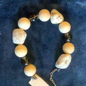 NWT Sterling Silver 925 Gem stone brecelet